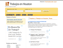 Tablet Screenshot of empleos-houston.com